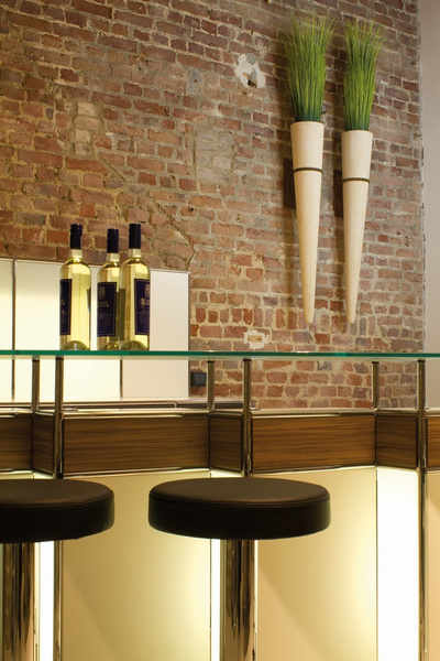 WALL CONE 20/100 ścienna donica wisząca kremowa