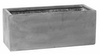 Balcony S 50x20/20 prostokątna doniczka szara