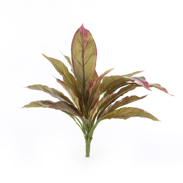 Sztuczna Kordylina czerwono-zielona 30 cm