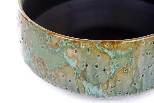 Harris Bowl 32/15 misa ceramiczna w odcieniach zieleni