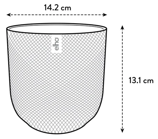 Jazz Elho 14 osłonka biała silky white