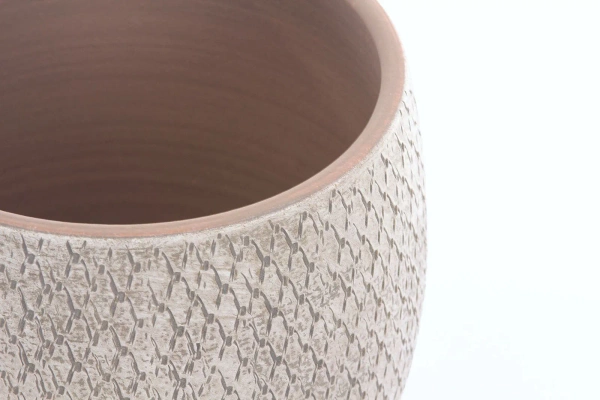 Madeira 28/28 kremowa osłonka ceramiczna wzorki