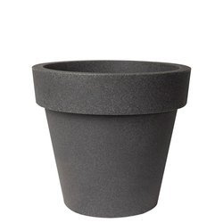 IKON 60/53 granitowa donica okrągła z rantem