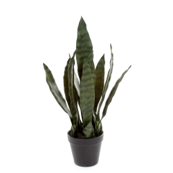 Sztuczna Sansewieria 50 cm zielona