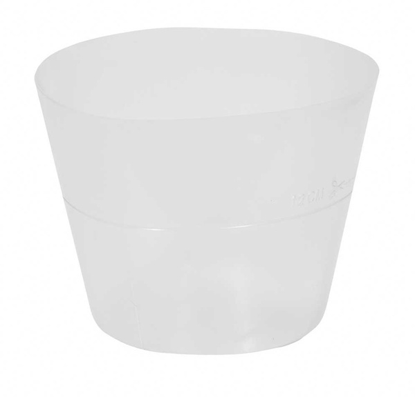 Wkład do doniczki wodoszczelny elastyczny PP 30/22 cm transparent