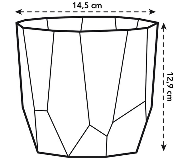 B. For Rock 14 czerwona osłonka geometryczna