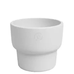 Echo High 19/18 biała osłonka na nóżce ceramiczna