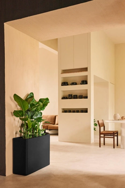 Donica JUNE BRICK DIVIDER 80 - czarny