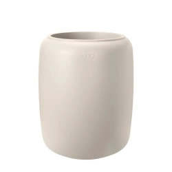 Amber Beads Medium 39/48 designerska donica na taras biała linen white