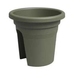 Venezia Balcony 30 balkonowa zielona doniczka na poręcz