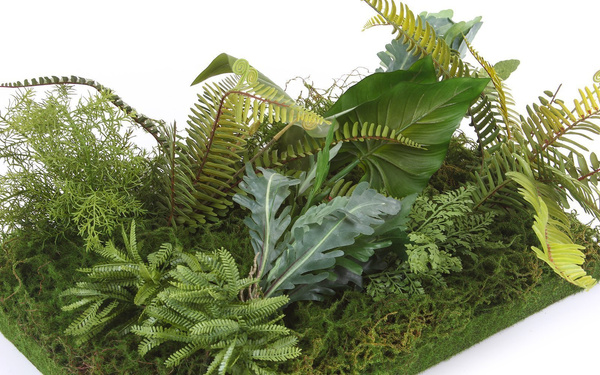 Sztuczna Zielona ściana Living Wall 40x60 cm