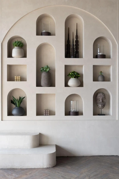 Jabari M 13/12 antracytowy wazon kamienny