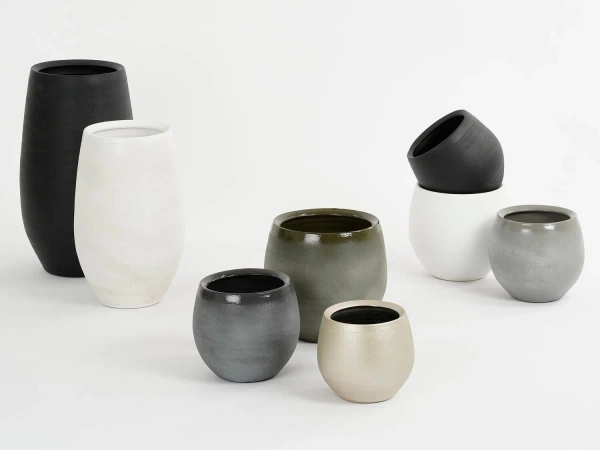 Douro 29/25 kulista osłonka ceramiczna popielata