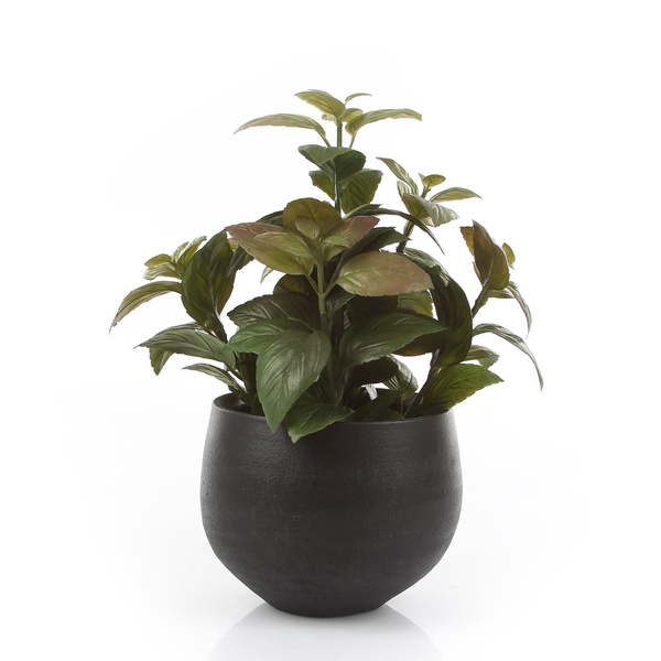 DOURO 18/15 cm biała osłonka kula ceramiczna