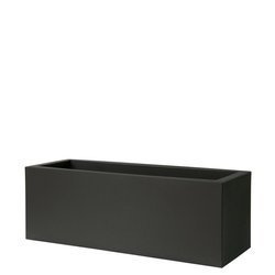 KUBE CASETTA 80x30/30 donica prostokątna niska grafitowa czarna perła