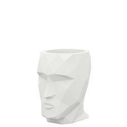 ADAN VONDOM 30x42/42 biała doniczka designerska głowa