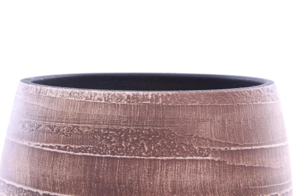 Alentejo 27/24 osłonka ceramiczna brązowo-kremowa