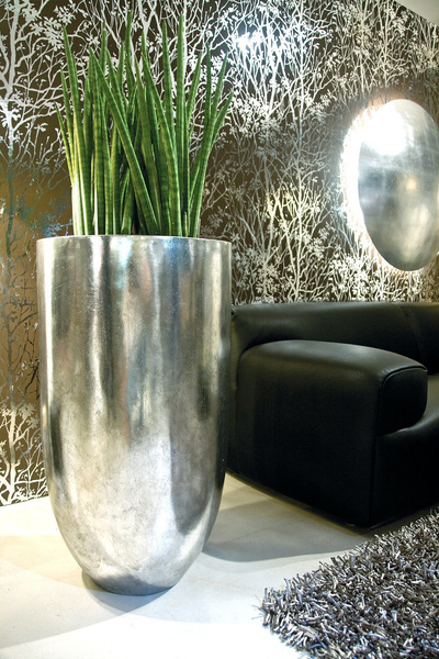 PANDORA 50/90 ekskluzywna donica srebrna