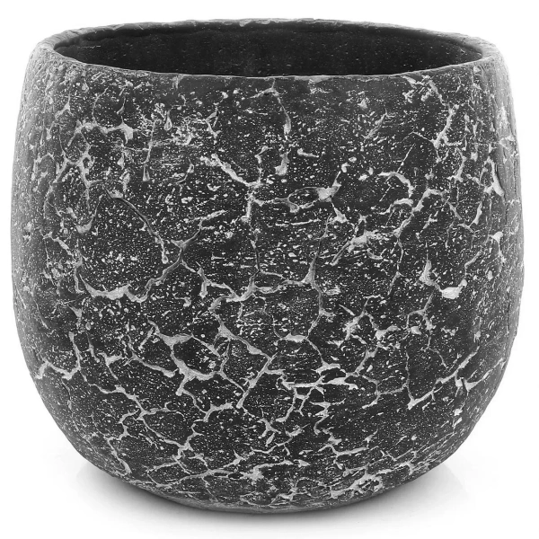 THOMAS 16/14 cm osłonka ceramiczna antracytowa