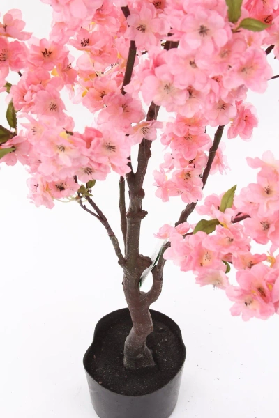 Sztuczna wiśnia japońska z różowymi kwiatami drzewko 135 cm