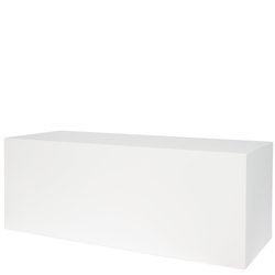 Ławka KUBE 100x40/40 cm biała