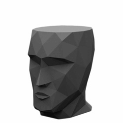 ADAN VONDOM 49x68/70 stolik designerski głowa grafitowy