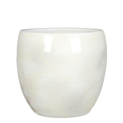 Lester 33/31 osłonka donica ceramiczna szara połysk