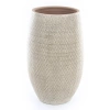 Madeira Vase 30/50 kremowa waza ceramiczna wzorki