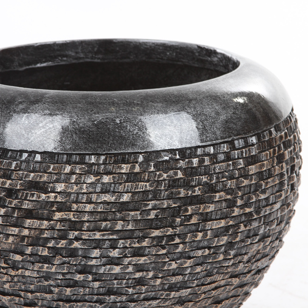 Universe Layer Globe 28/20 ekskluzywna donica kulista brązowa