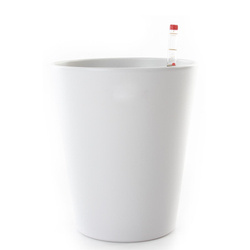 Zestaw do hydroponiki Leni 15/19 Vasa osłonka ceramiczna biała