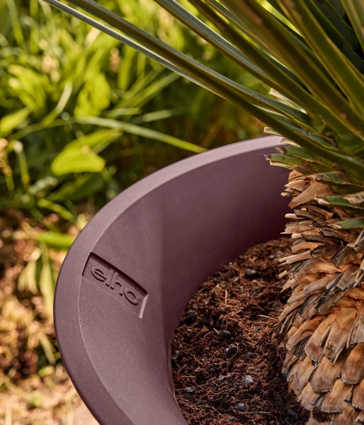 June Tulip 47/43 śliwkowa donica do ogrodu vintage plum