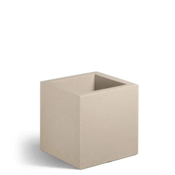 Kube 40x40/40 donica kubik stone beżowa