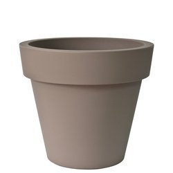 IKON 70/62 taupe donica okrągła z rantem