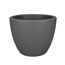 Pure Soft Round 40/31 antracytowa donica na kółkach