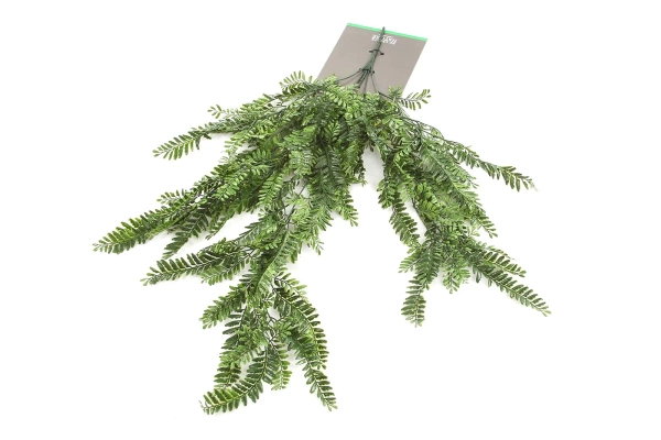 Sztuczna Paproć wisząca 80 cm trudnopalna UV
