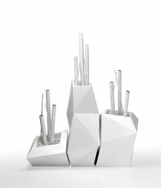 FAZ VONDOM 58x45/42 niska donica designerska biała