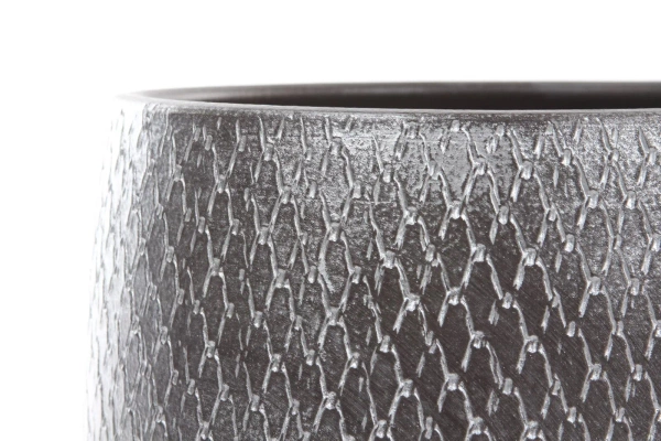 Madeira 28/28 srebrno-brązowo-szara osłonka z ceramiki wzorki