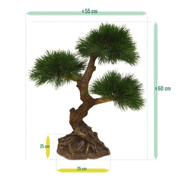 Sztuczny Bonsai Pinia Sosna 60 cm UV