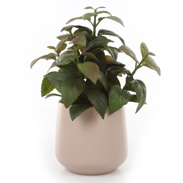 AMBER 12/11,5 osłonka ceramiczna różowa