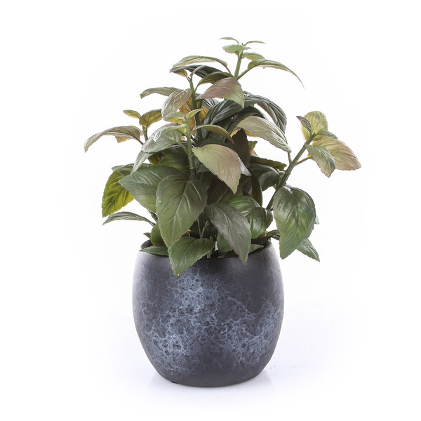 Lester 14/12 kulista osłonka ceramiczna czarny kamień