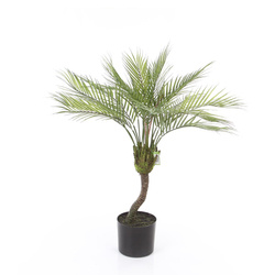 Sztuczna palma Chamedora na pniu 85 cm jak żywa