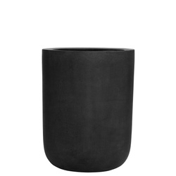 Dice XL 45/60 duża czarna donica kamienna