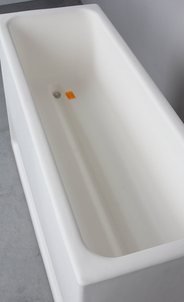 LLUNA 110x40/65 prostokątna donica podświetlana kremowa LED biały