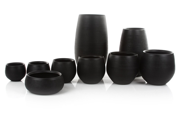 DOURO 20/18 cm doniczka ceramiczna biała