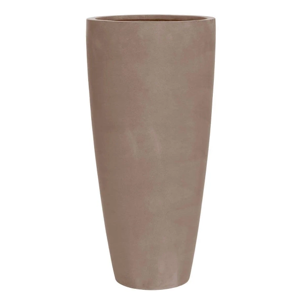 Dax XL 47/100 kamienna wysoka donica taupe