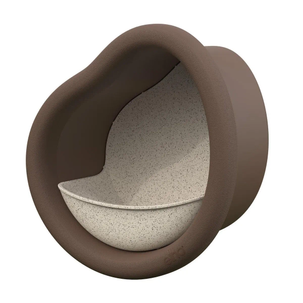 Organic karmnik dla ptaków brązowy chestnut brown