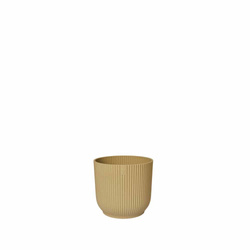 Vibes Fold Round 7 Mini osłonka karbowana żółta butter yellow