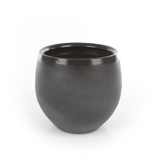 DOURO 16/13 cm ciemnoszara osłonka ceramiczna