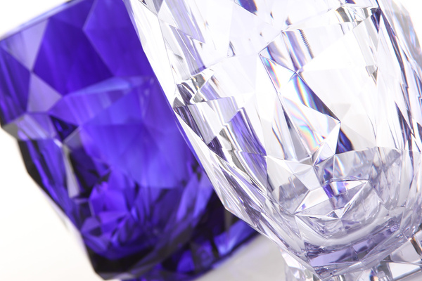 ADAN NANO GLOSSY 13x17/18 doniczka designerska głowa szkło