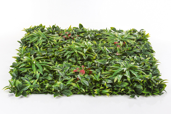 Mata Zielona Ściana panel z liści PREMIUM II 100x100 cm